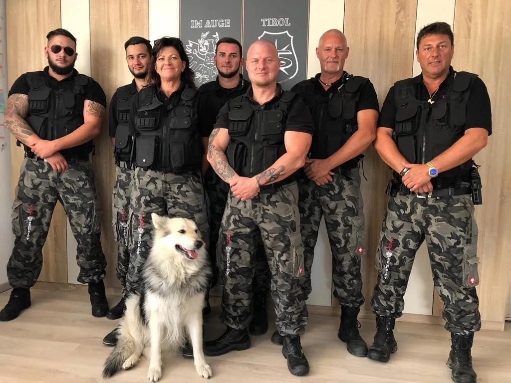 Impression aus dem Einsatz der Tirol Security