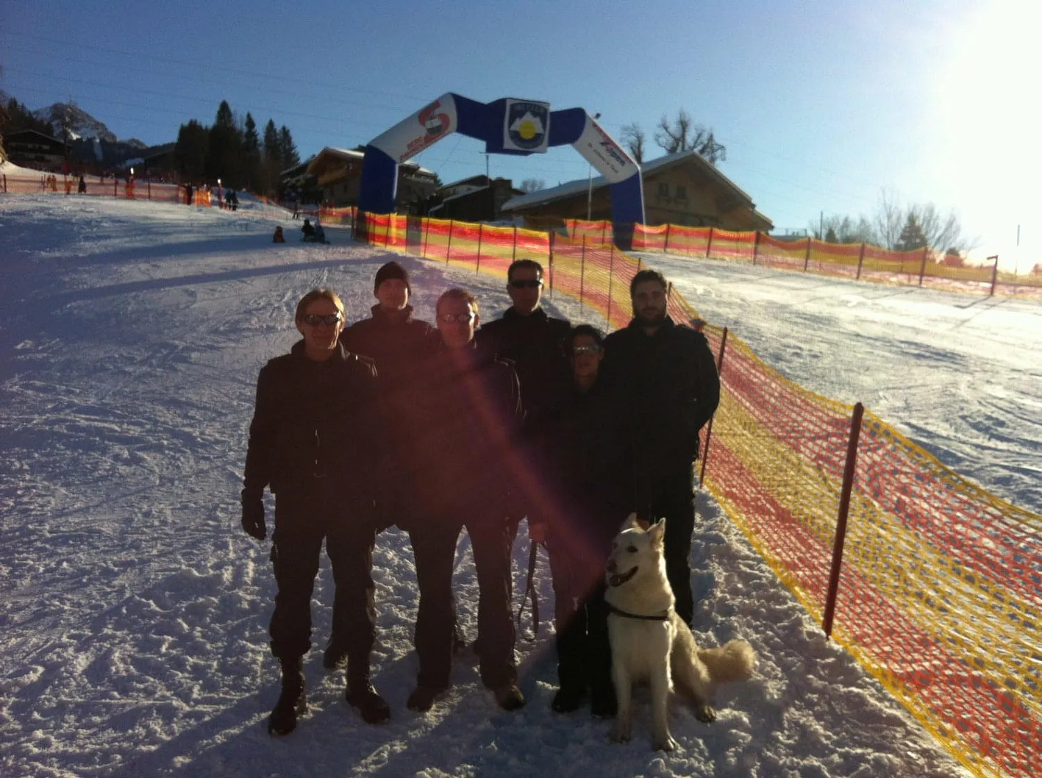 Impression aus dem Einsatz der Tirol Security