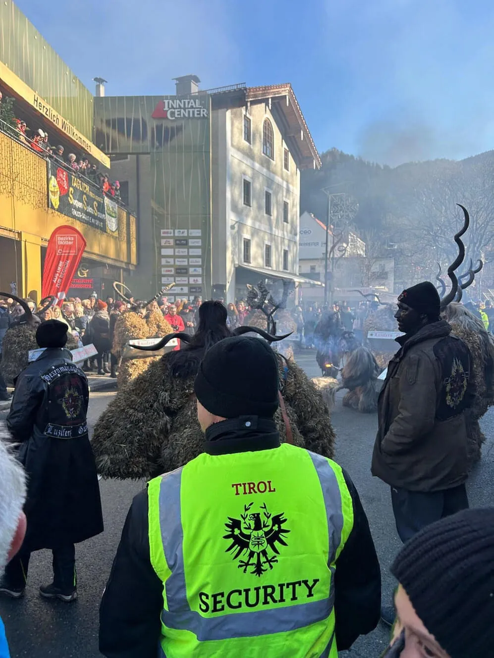 Impression aus dem Einsatz der Tirol Security