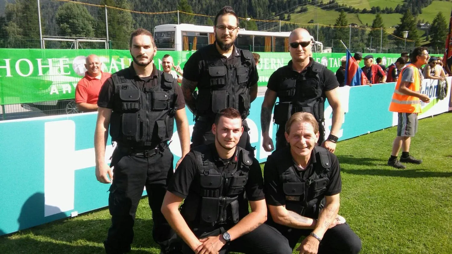 Impression aus dem Einsatz der Tirol Security