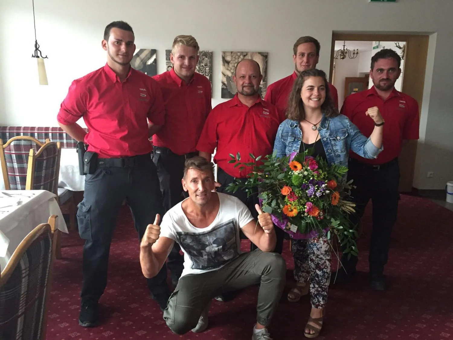 Impression aus dem Einsatz der Tirol Security