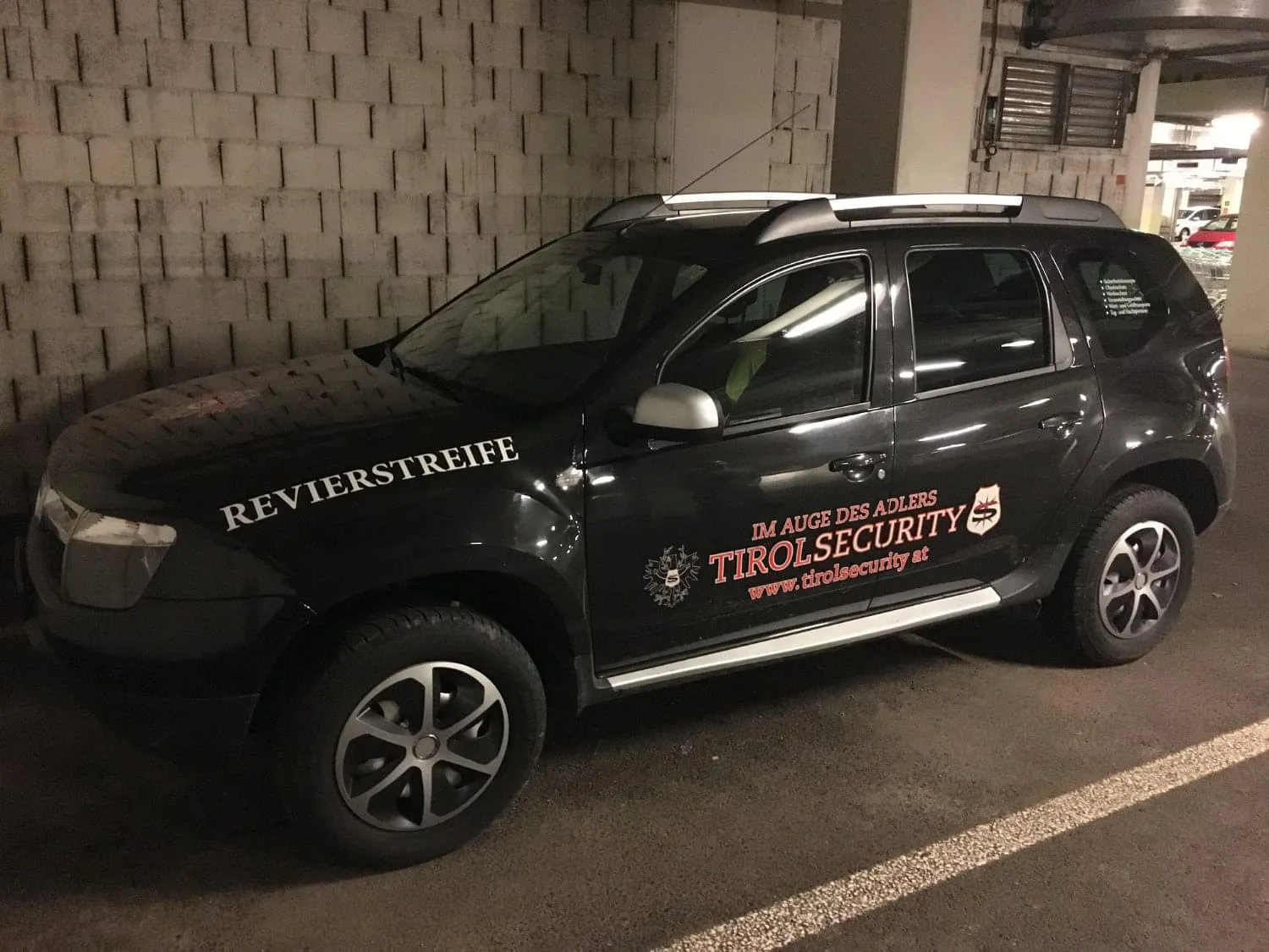 Impression aus dem Einsatz der Tirol Security